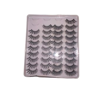 17 pairs reusable fluffy falsies
